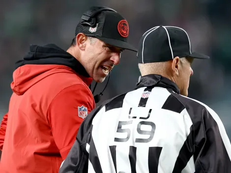 Kyle Shanahan calls out Eagles staffer over sideline scuffle