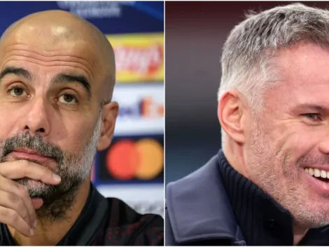 Pep Guardiola and Jamie Carragher take pop shots at each other in media war