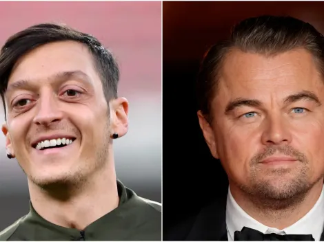 Mesut Ozil trolls Leonardo DiCaprio after the famous actor mocked Arsenal