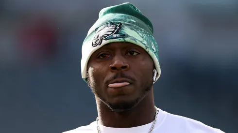 AJ Brown of the Philadelphia Eagles