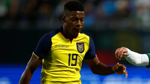 Nilson Angulo #19 of Ecuador