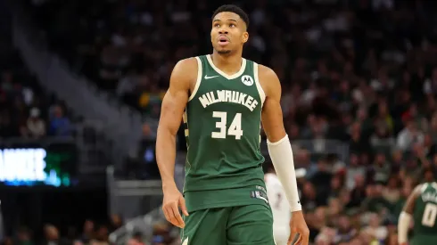 Giannis Antetokounmpo of the Milwaukee Bucks.