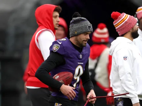 Justin Tucker explains what happened with Mahomes, Kelce in the warm-up