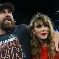 Travis Kelce was asked whether Taylor Swift or 49ers will get a ring first