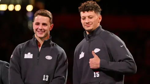 Brock Purdy and Patrick Mahomes