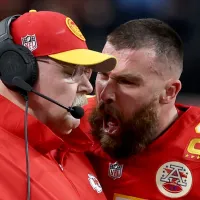 Travis Kelce pushes Chiefs coach Andy Reid: Funniest memes and reactions