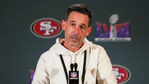 Kyle Shanahan, head coach of the San Francisco 49ers