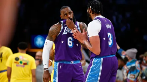 LeBron James and Anthony Davis