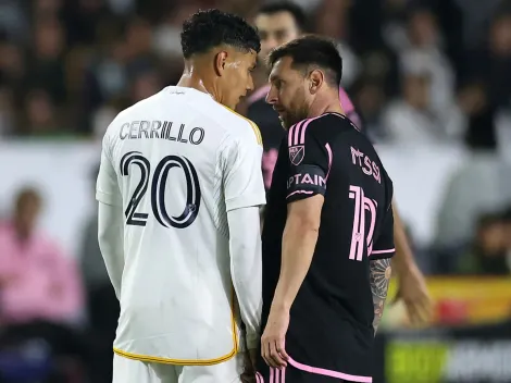 LA Galaxy's Cerrillo makes curious Instagram post after incident with Messi