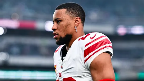 Saquon Barkley, running back of the New York Giants