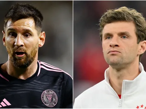 Thomas Müller praises Lionel Messi after another viral episode with his bodyguard