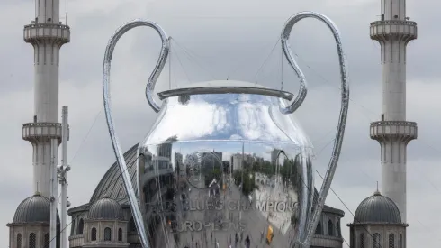 UEFA Champions League Trophy in Turkiye