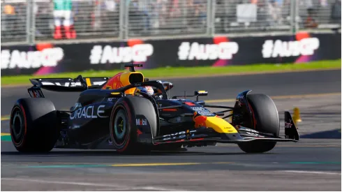 Max Verstappen during quailifying
