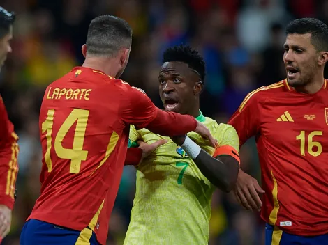 Aymeric Laporte takes a shot at Vinicius Junior over scuffle in Spain-Brazil