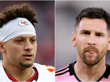 Video: Patrick Mahomes had a special moment with Lionel Messi at Arrowhead Stadium