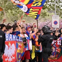 Barcelona fans chant ‘Vinicius die’ prior to PSG UCL clash