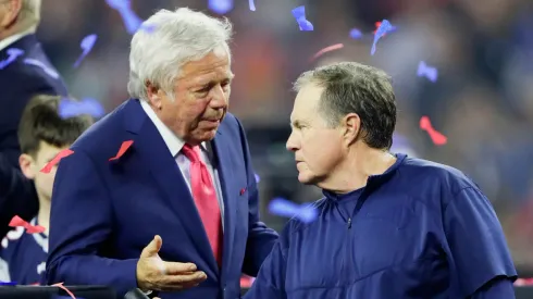 Robert Kraft with Bill Belichick – New England Patriots – NFL 2017