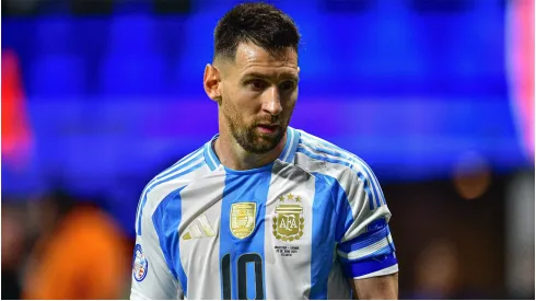 Lionel Messi of Argentina