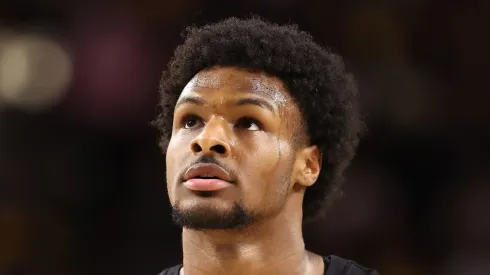 Bronny James of the Los Angeles Lakers