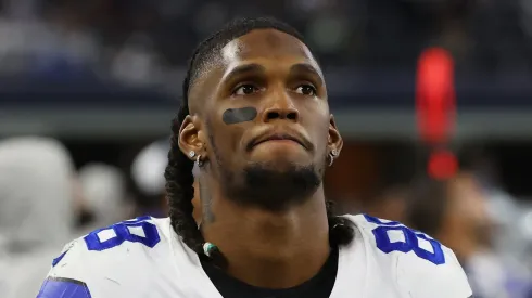 CeeDee Lamb of the Dallas Cowboys during the NFC Wild Card Playoff game against the Green Bay Packers