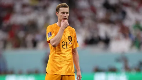 Frenkie de Jong of Netherlands during the FIFA World Cup Qatar 2022 Group A match between Netherlands and Qatar