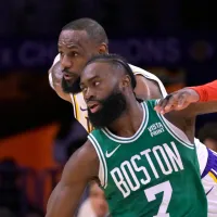 Jaylen Brown clears the air on LeBron James\' son Bronny as courtside video goes viral