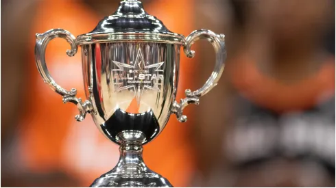 The official All-Star MVP trophy