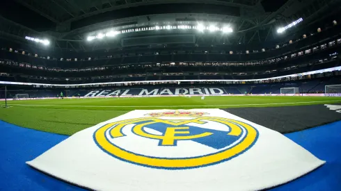 General view inside the stadium prior to the LaLiga EA Sports match between Real Madrid CF and Villarreal CF at Estadio Santiago Bernabeu on December 17, 2023 in Madrid, Spain.