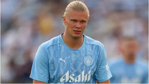 Manchester City forward Erling Haaland