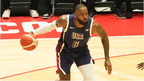 LeBron James of Team Usa