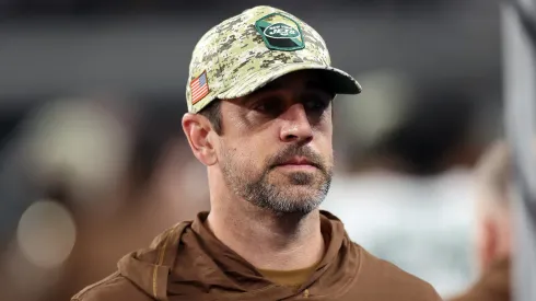Aaron Rodgers, quarterback of the New York Jets