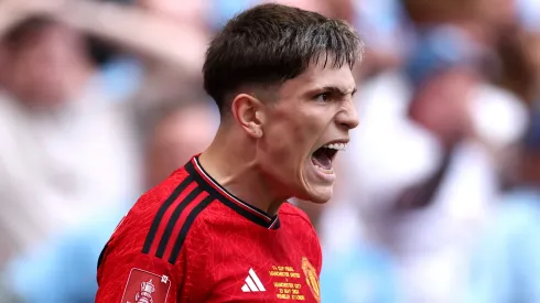 Alejandro Garnacho, forward of Manchester United