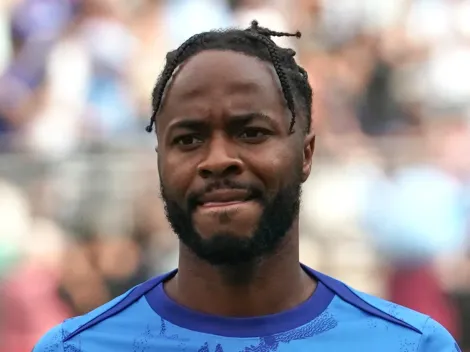 Why is Raheem Sterling not playing for Chelsea vs Manchester City today?