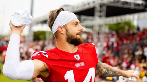 San Francisco 49ers wide receiver Ricky Pearsall