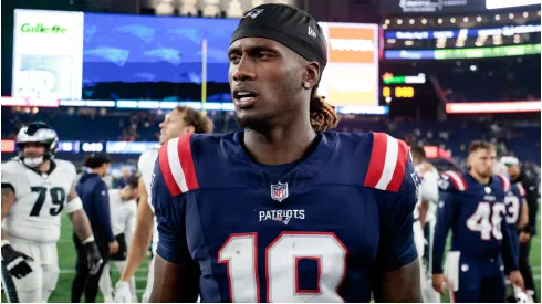 New England Patriots quarterback Joe Milton III