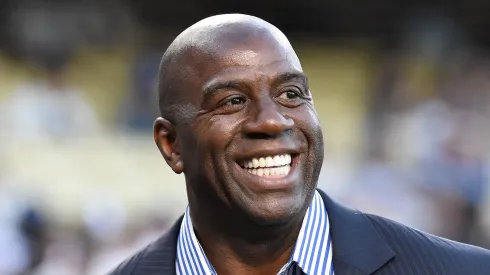Magic Johnson legend of the Los Angeles Lakers