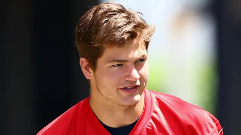 Drake Maye quarterback of the New England Patriots