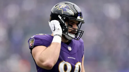 Mark Andrews, tight end of the Baltimore Ravens