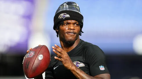 Lamar Jackson, quarterback of the Baltimore Ravens