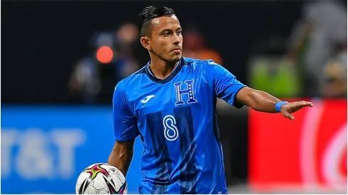 Honduras midfielder Edwin Rodriguez