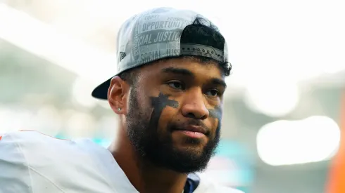 Tua Tagovailoa quarterback of the Miami Dolphins