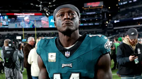 AJ Brown, player of the Philadelphia Eagles