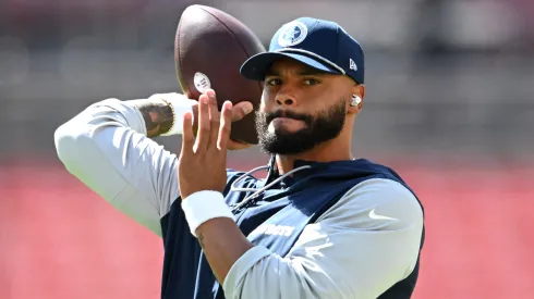 Dak Prescott, quarterback of the Dallas Cowboys