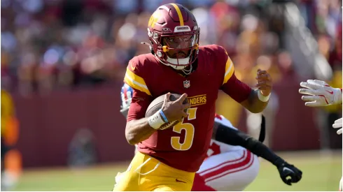 Commanders quarterback Jayden Daniels