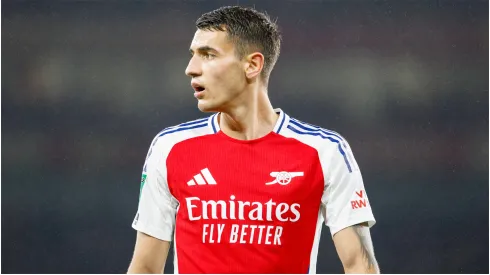 Jabuk Kiwior of Arsenal FC