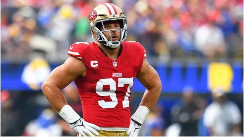 San Francisco 49ers defensive end Nick Bosa