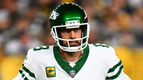 Aaron Rodgers, quarterback of the New York Jets