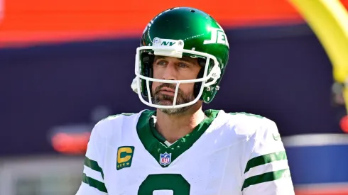 Aaron Rodgers, quarterback of the New York Jets