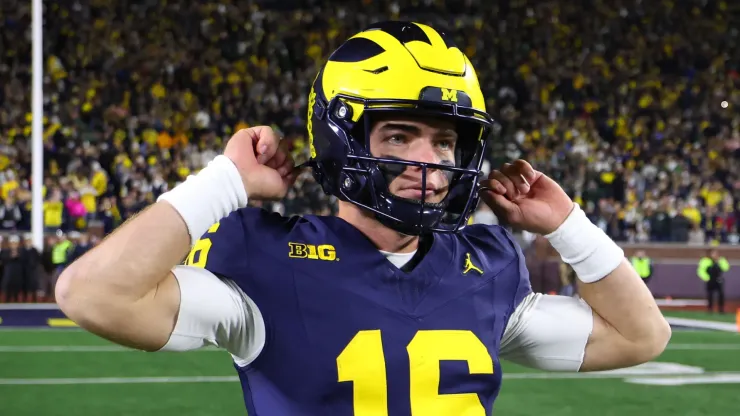 NCAAF News: Michigan QB Davis Warren loses key teammate for the matchup ...