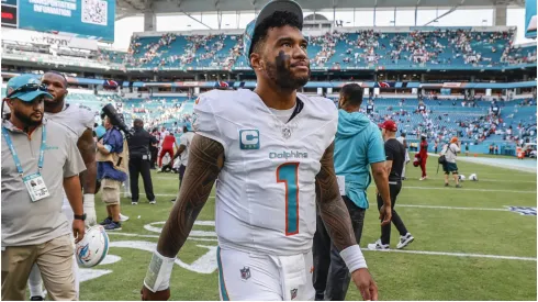 Miami Dolphins quarterback Tua Tagovailoa